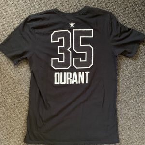 NBA AllStar Warriors Kevin Durant Jersey Tshirt
